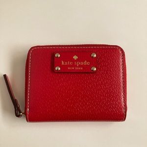 Kate Spade Wellesley Red Card Holder